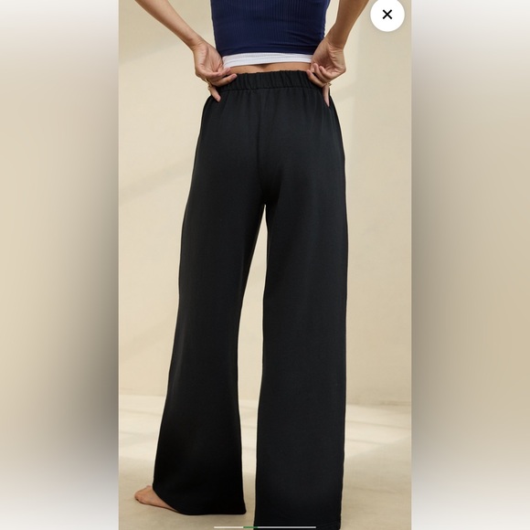 Aerie Cozy Heights Trouser Black Small - Picture 2 of 8